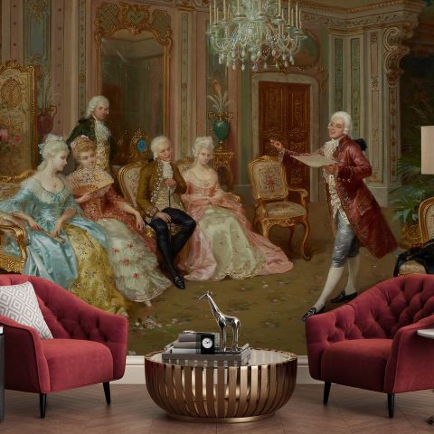 European Palace Renaissance Wallpaper Mural