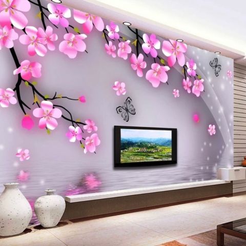 Cherry Blossom Wallpaper Mural
