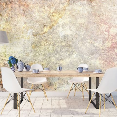 Grunge Worn Wallpaper Mural