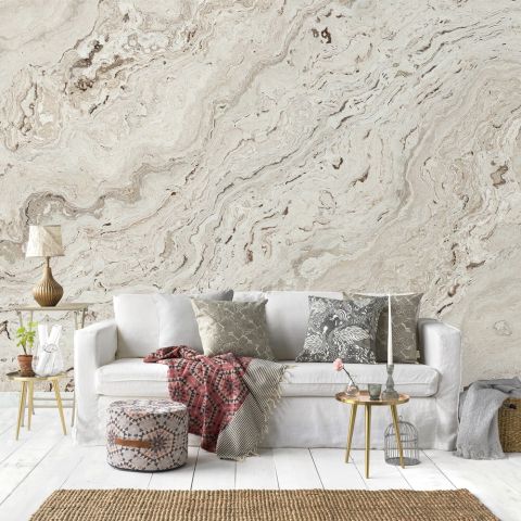 Onyx Marble Pattern Wallpaper Mural