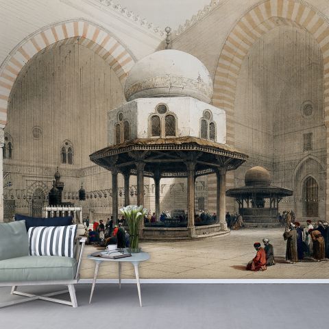 Old Egypt Historical Palace Wallpaper Mural