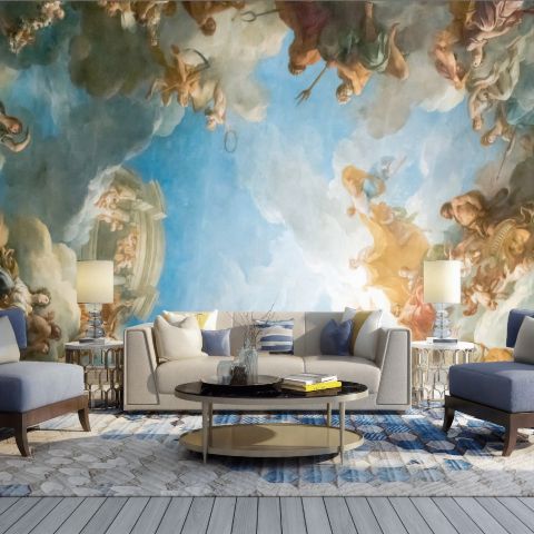 Medieval Renaissance Art Wallpaper Mural