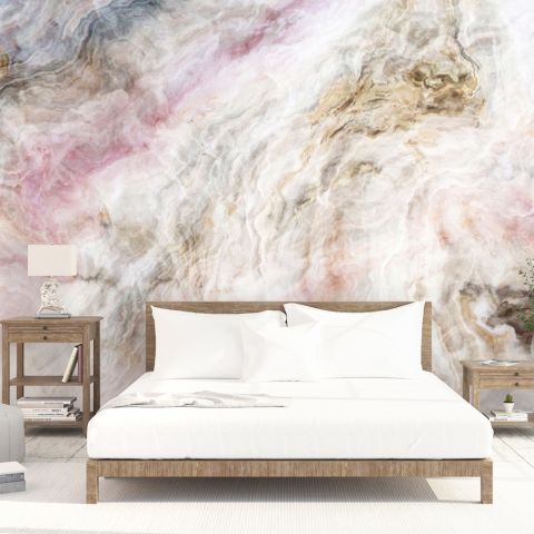 Colorful Smoke Pattern Wallpaper Mural