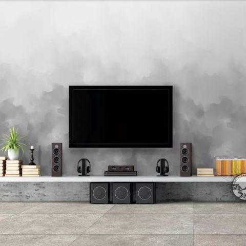 Dark Smoke Wallpaper Mural
