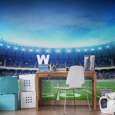 Soccer Football Sport Stadium Wallpaper Mural