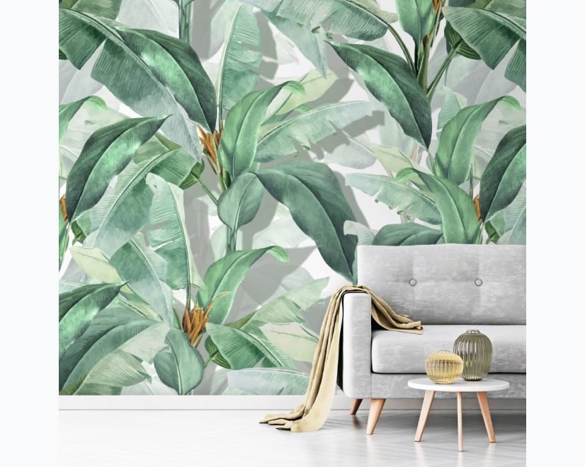 Banana Leaf Wallpaper Wallpaper Mural main product photo