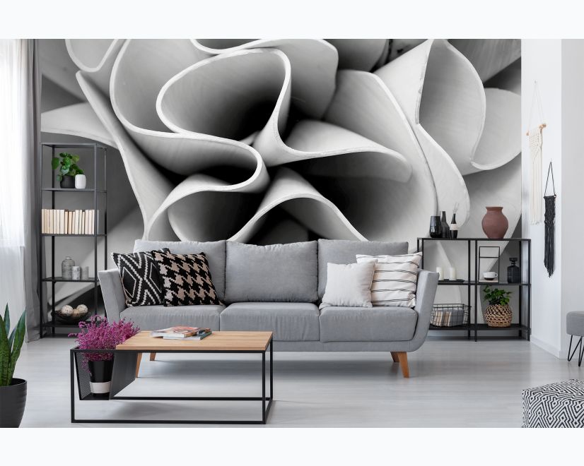 Abstract Floral Wallpaper Mural main product photo