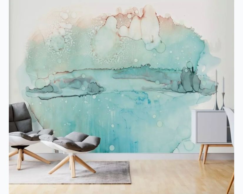 Abstract Splash Art Wallpaper Mural main product photo
