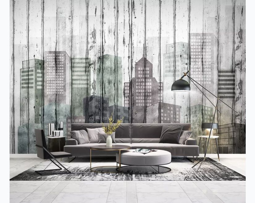 Cityscape Wallpaper Mural main product photo