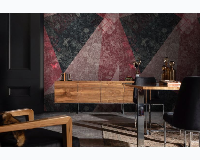 Patchwork Patterned Wallpaper Mural main product photo