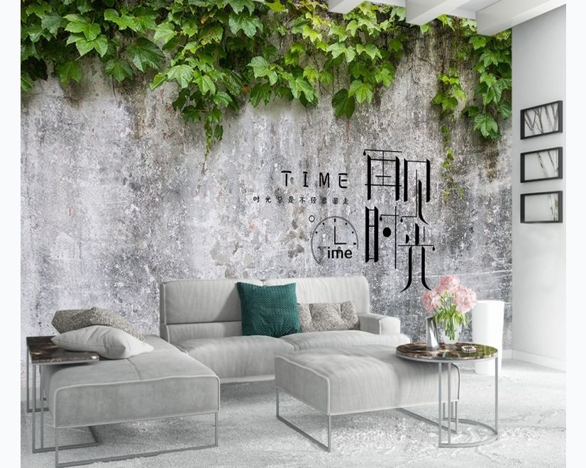 Nostalgic Ivy Leaf Wallpaper Mural main product photo