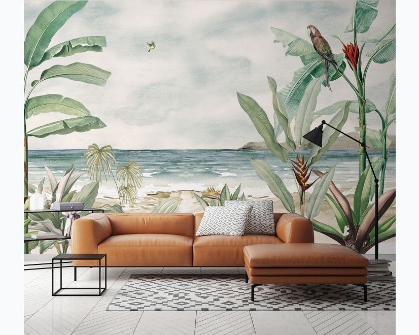 Buy Tropical Wall Mural Online In India  Etsy India