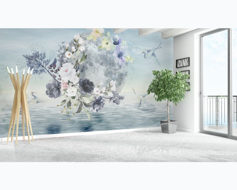 Blossom Bouquet Wallpaper Mural main product photo