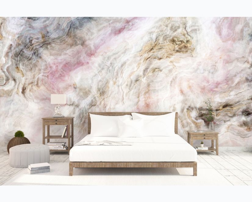 Colorful Smoke Pattern Wallpaper Mural main product photo