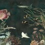 Nostalgic Underwater Fish Art Wallpaper Mural