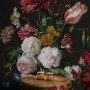 Dutch Florals Still Life Flowers in Vase Wallpaper Mural