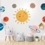 Kids Wall Decal Sun and Planets Wall Decals