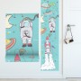 Kids Space Growth Chart Wall Sticker Decal