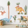 Watercolor Dinosaurs Wall Decal Sticker