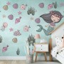 Mermaid Ariel in the Underwater Wallpaper Mural