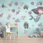 Mermaid Ariel in the Underwater Wallpaper Mural
