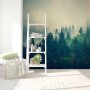Misty Pine Forest Wallpaper Mural