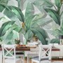 Banana Leaf Wallpaper Wallpaper Mural
