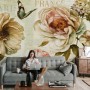 Vintage Hydrangea Wallpaper Mural