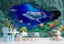 Undersea with Colorful Fish Wallpaper Mural