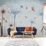 Vintage Dandelion Floral Wallpaper Mural
