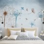 Vintage Dandelion Floral Wallpaper Mural
