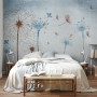 Vintage Dandelion Floral Wallpaper Mural