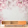 Pastel Pink Flower Wallpaper Mural