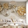 Luxury Ornament Floral Wallpaper Mural
