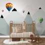 Kids Mountains Hot Air Balloon Wallpaper Mural