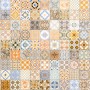 Faux Ceramic Tiles Wallpaper Mural