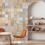Faux Ceramic Tiles Wallpaper Mural