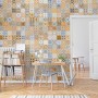 Faux Ceramic Tiles Wallpaper Mural