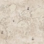 Vintage Old Parchment World Map Wallpaper Mural