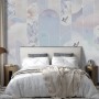 Dreamy Floral and Birds Wallpaper Mural