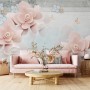 Elegant Rose Floral Wallpaper Mural
