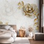Ornament Rose Floral Wallpaper Mural