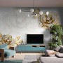 Ornament Rose Floral Wallpaper Mural
