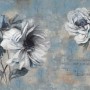 Light Floral with Music Notes Wallpaper Mural