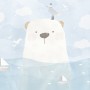 Cartoon Bear with Nightscape Wallpaper Mural