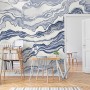 Nordic Abstract Waves Wallpaper Mural