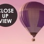 Serene Sunset Lavender and Balloon Landscape Wallpaper Mural