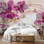 Pink Jewellery Lily Floral Wallpaper Mural