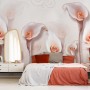 Elegant Calla Lily 3D Floral Wallpaper Mural