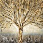 Watercolor Leafless Autumn Trees Wallpaper Mural